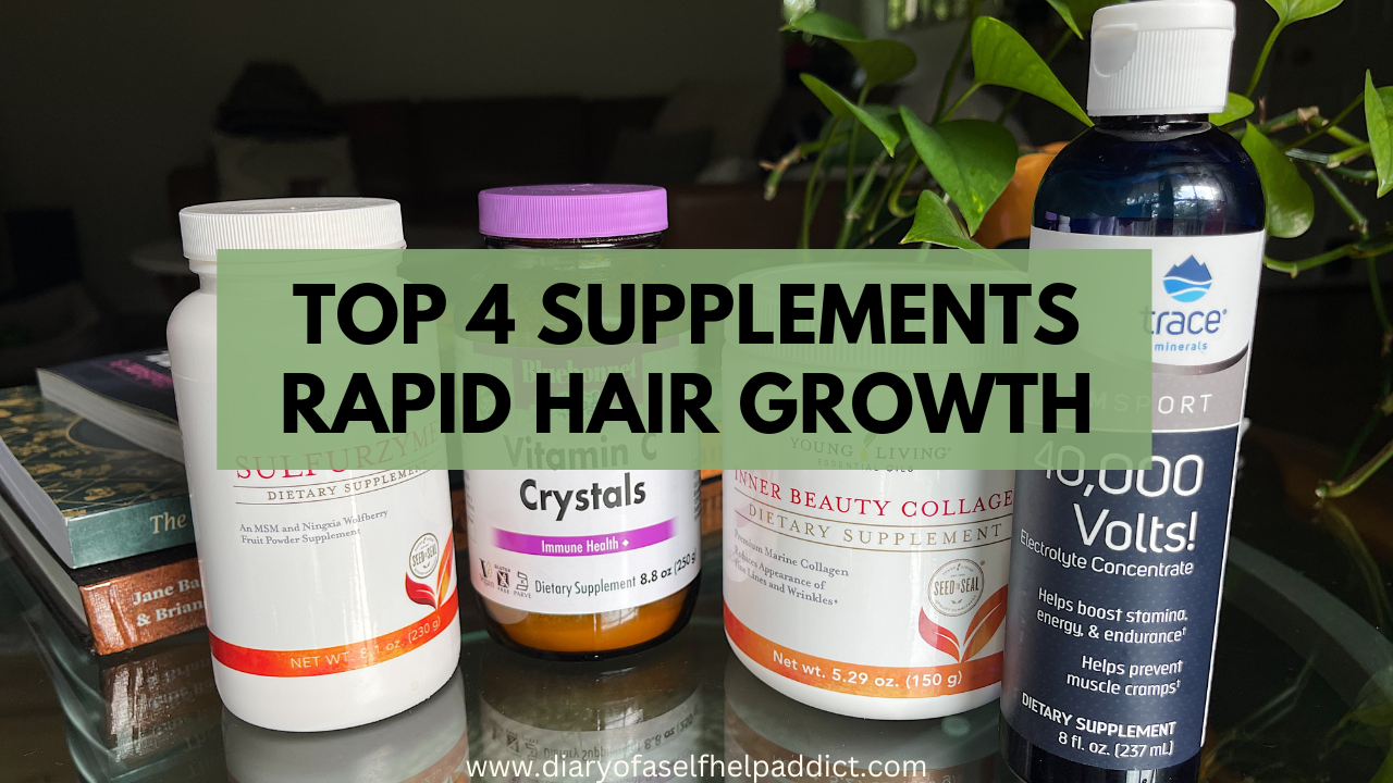 top four supplements for rapid hair growth