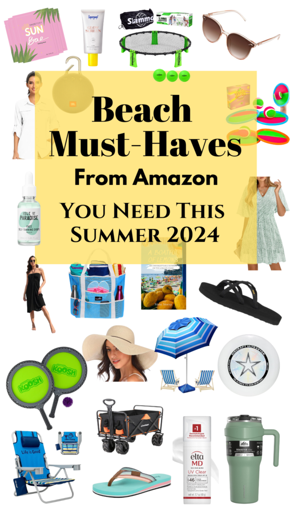 Beach Must-Haves From Amazon you need this summer 2024