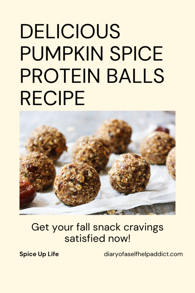 pumpkin spice protein balls recipe