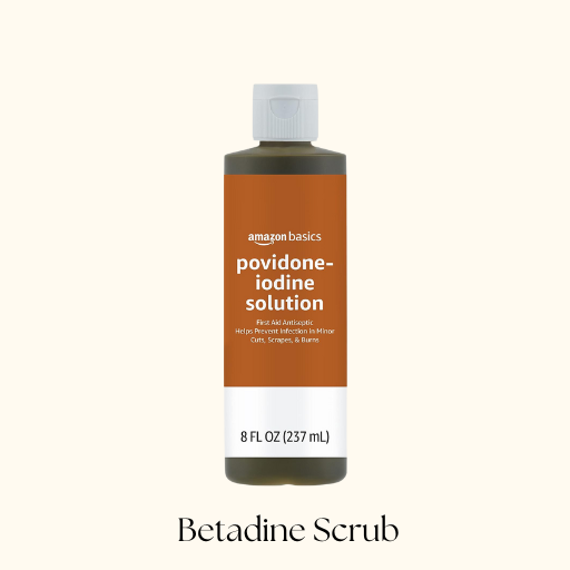 betadine scrub