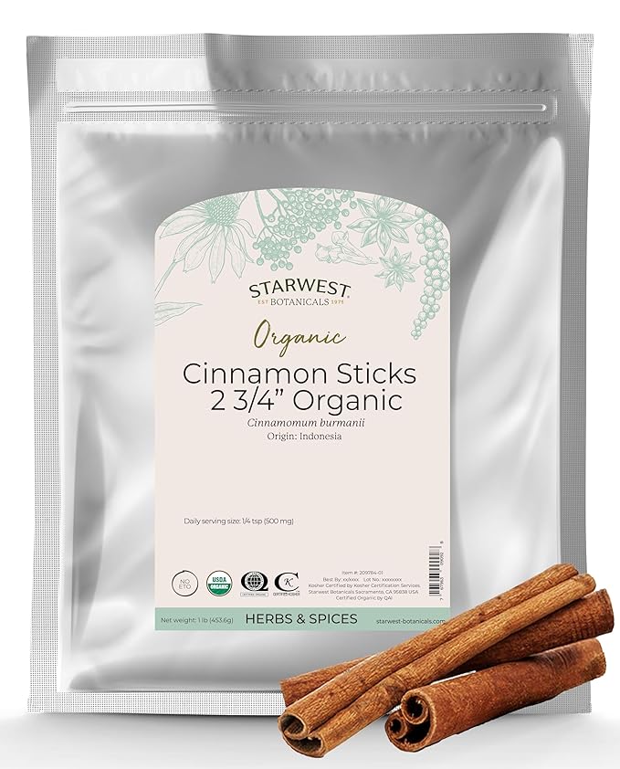 organic cinnamon sticks