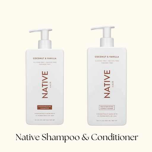 native brand shampoo and conditioner