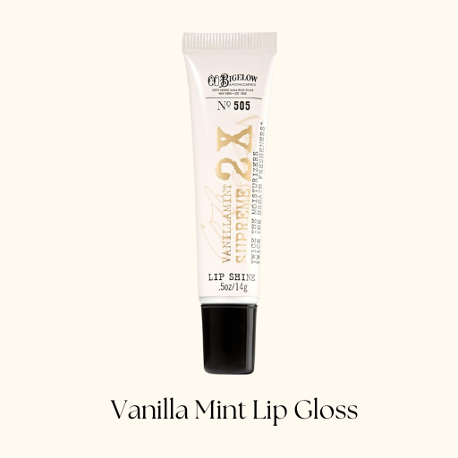 vanilla mint lip gloss