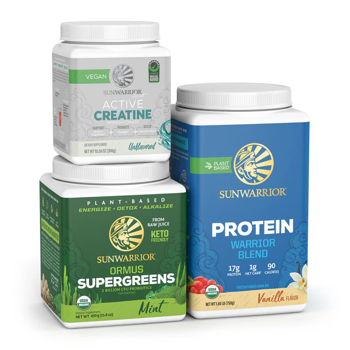 three sunwarrior products