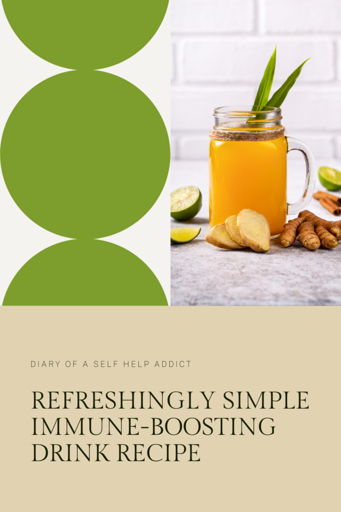 refreshingly simple immune-boosting drink recipe