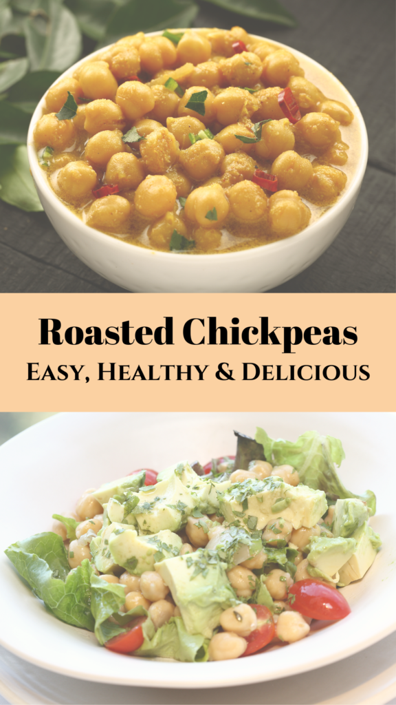 Roasted chickpeas. Easy, healthy, and delicious. 