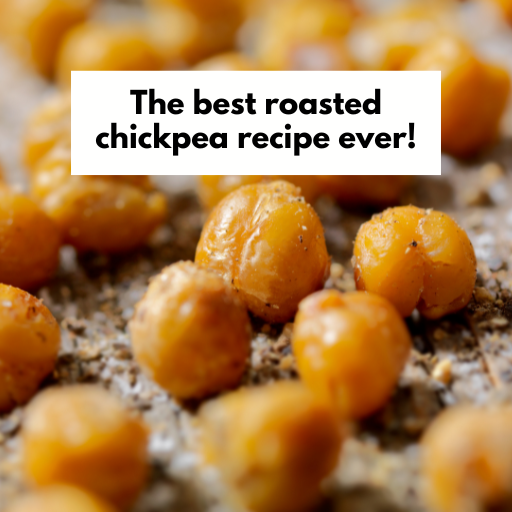 The best roasted chickpea recipe ever!