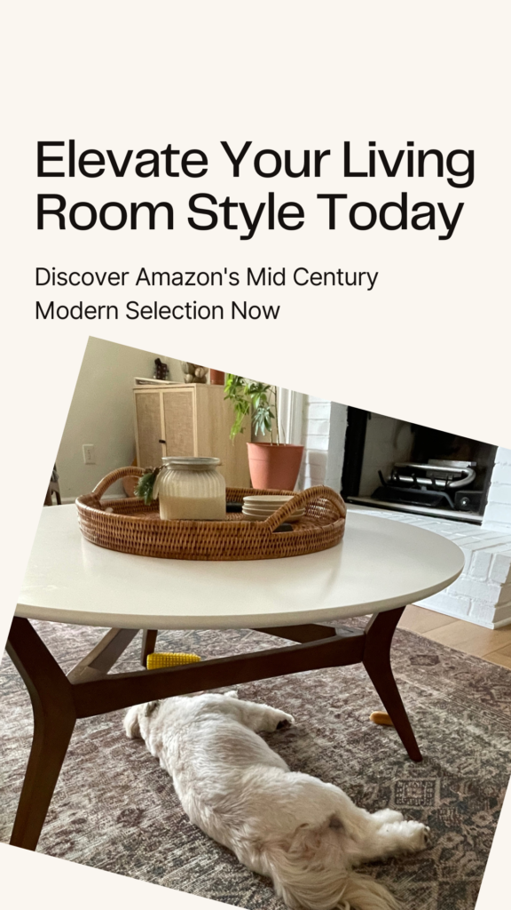 elevate your living room style today. discover amazon's mid century modern selection