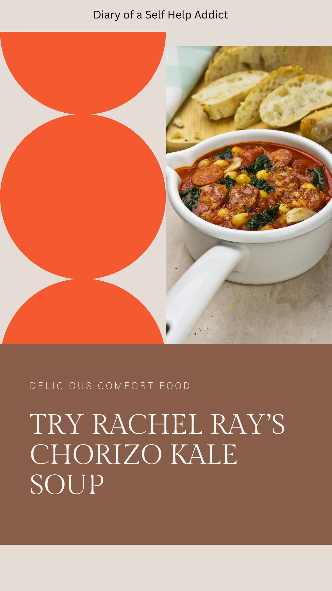 try Rachel ray's chorizo kale soup