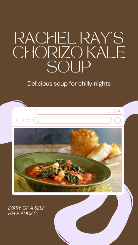 Rachel Ray's Chorizo Kale Soup