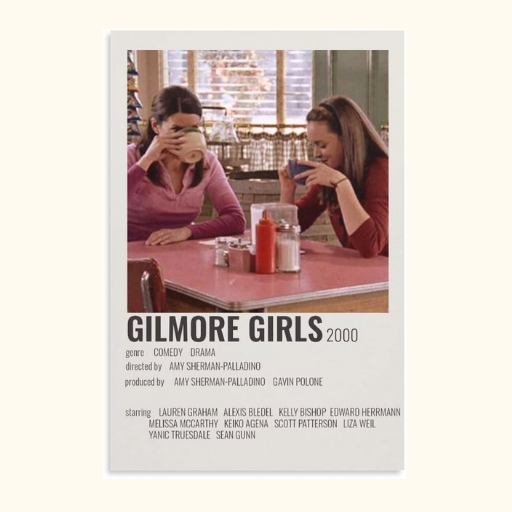 Coffee at Luke's Gilmore Girls Poster