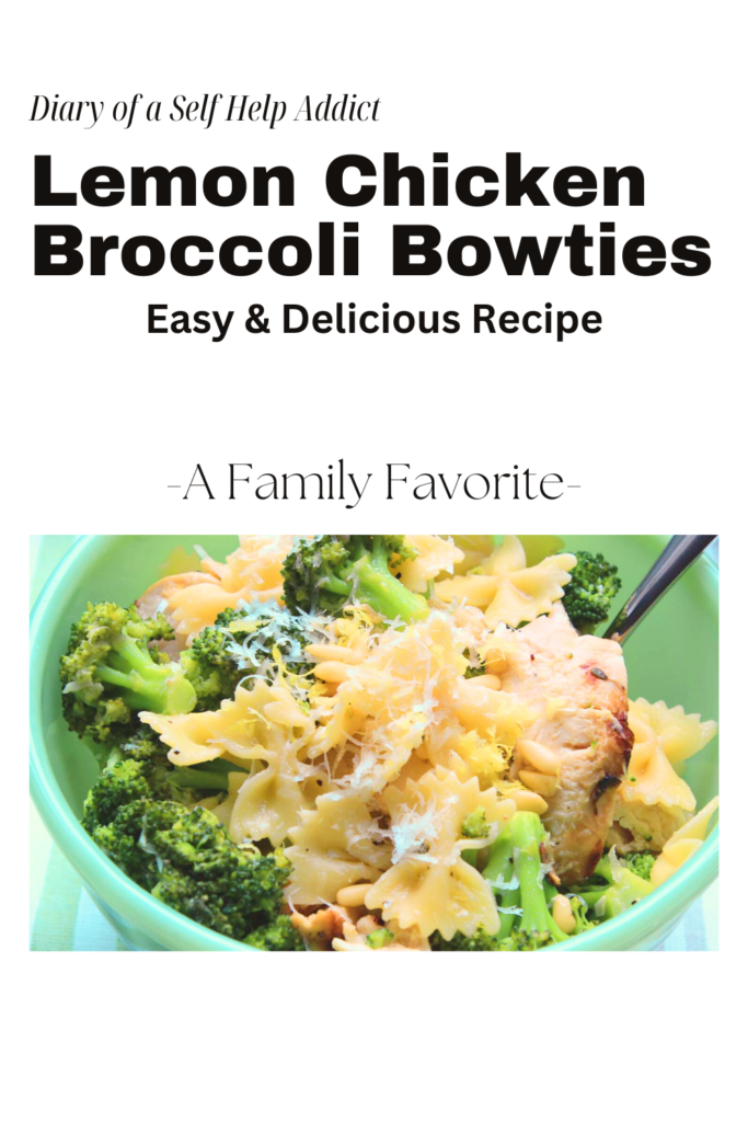 Lemon Chicken Broccoli Bowties 