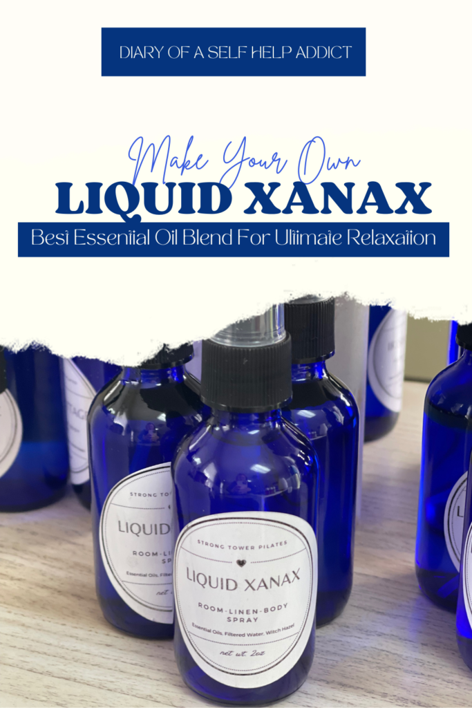 Make your own liquid Xanax