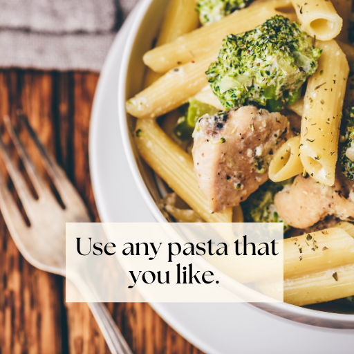 Use any pasta that you like