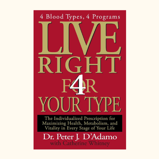 Live right for your type book