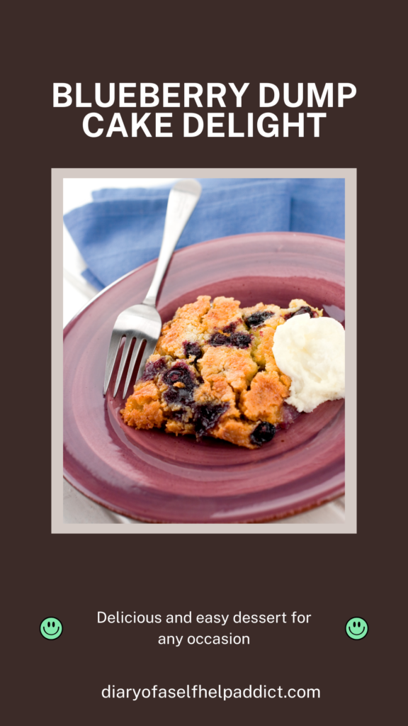 Blueberry Dump Cake Delight