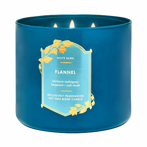 flannel candle from bath and body works