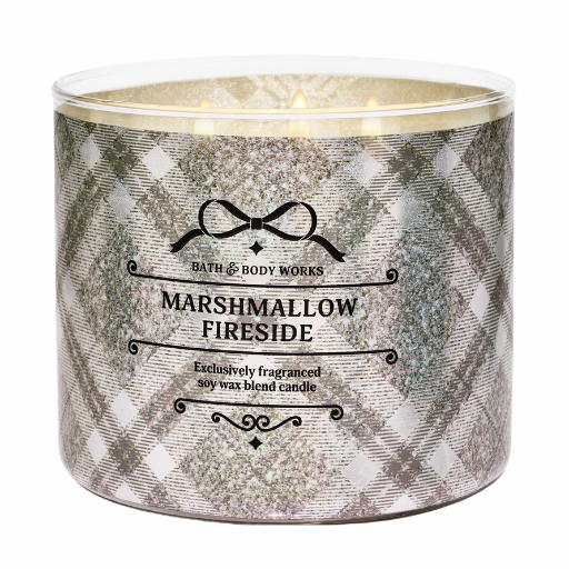 marshmallow fireside candle from bath and body works