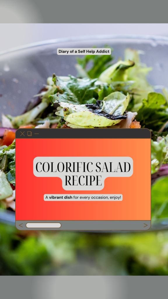 Colorific Salad Recipe