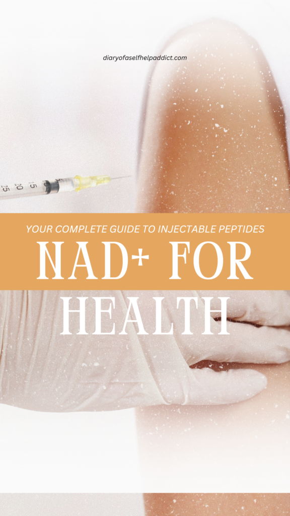 your complete guide to injectable peptides- NAD+ for health