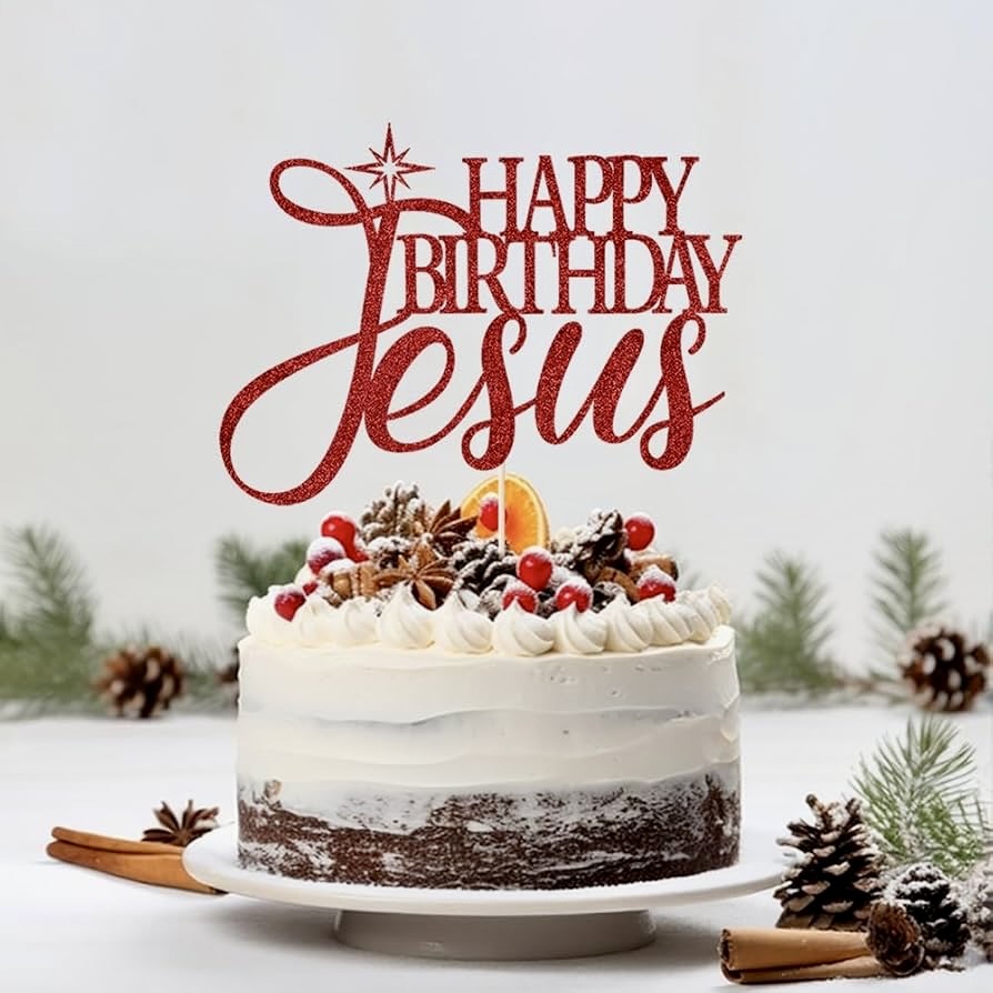 happy birthday jesus cake