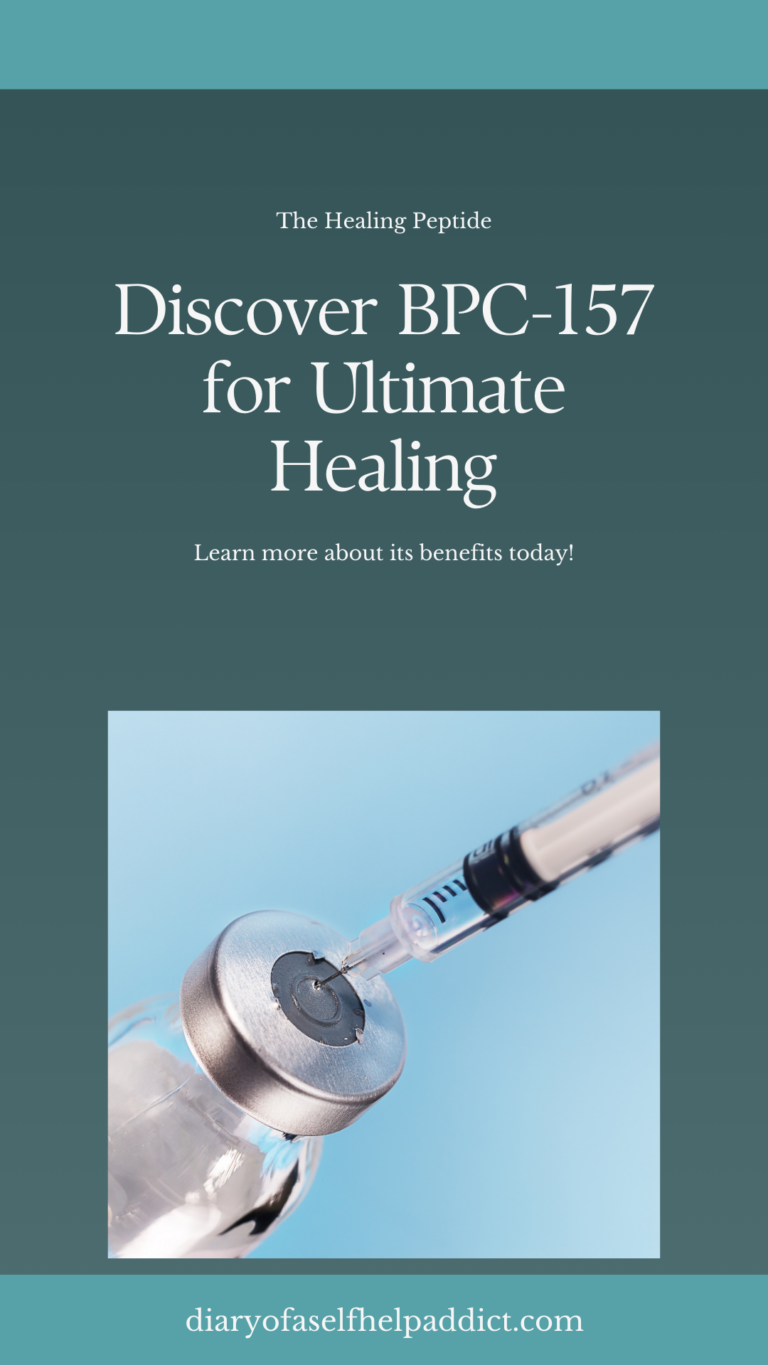 BPC-157: The Healing Peptide You Need to Know About - Diary Of A Self ...