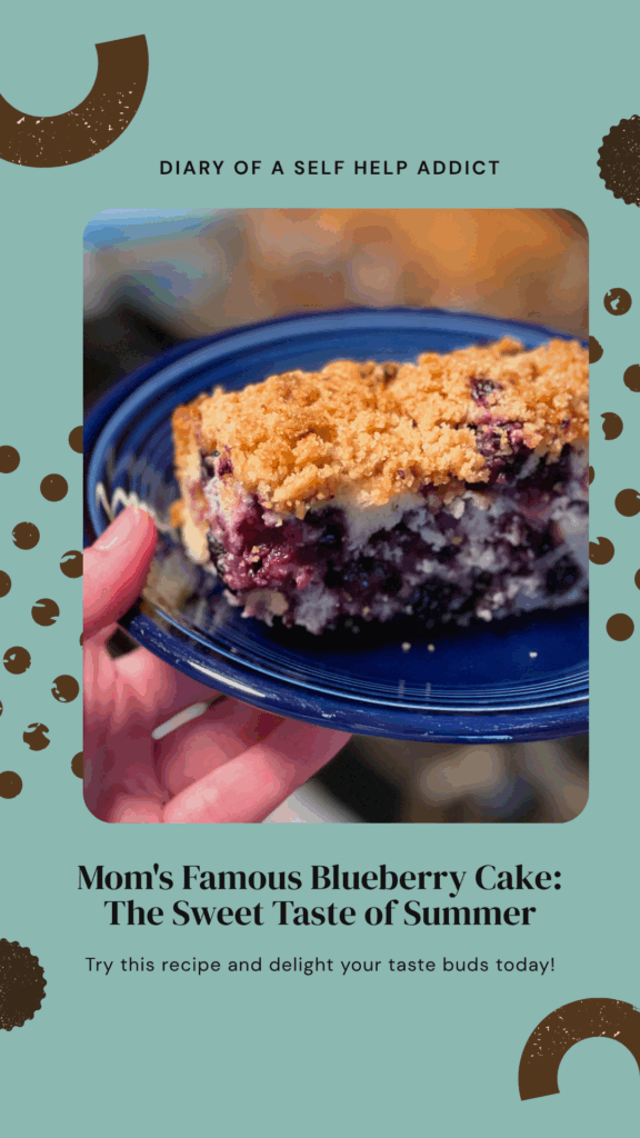 Mom's Famous Blueberry Cake: The Sweet Taste of Summer