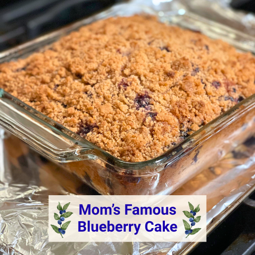 Mom's Famous Blueberry Cake