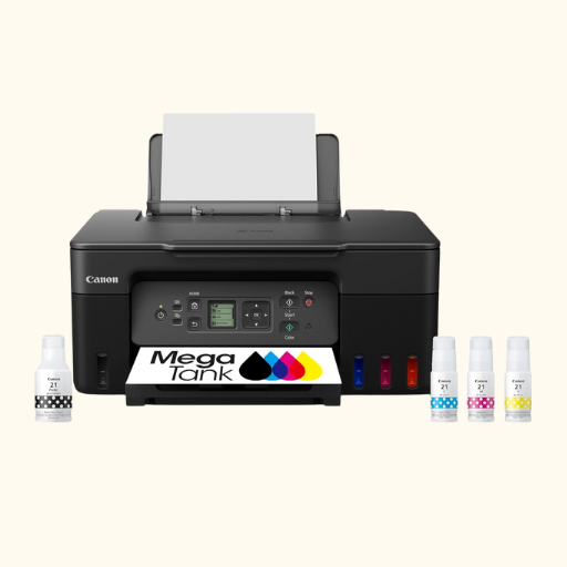 Canon Printer with Refillable Ink