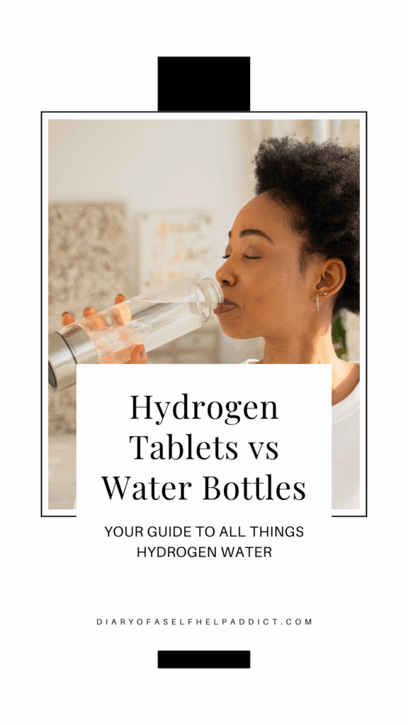 hydrogen tablets vs water bottles
