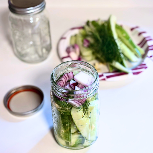 pack the jar of pickles