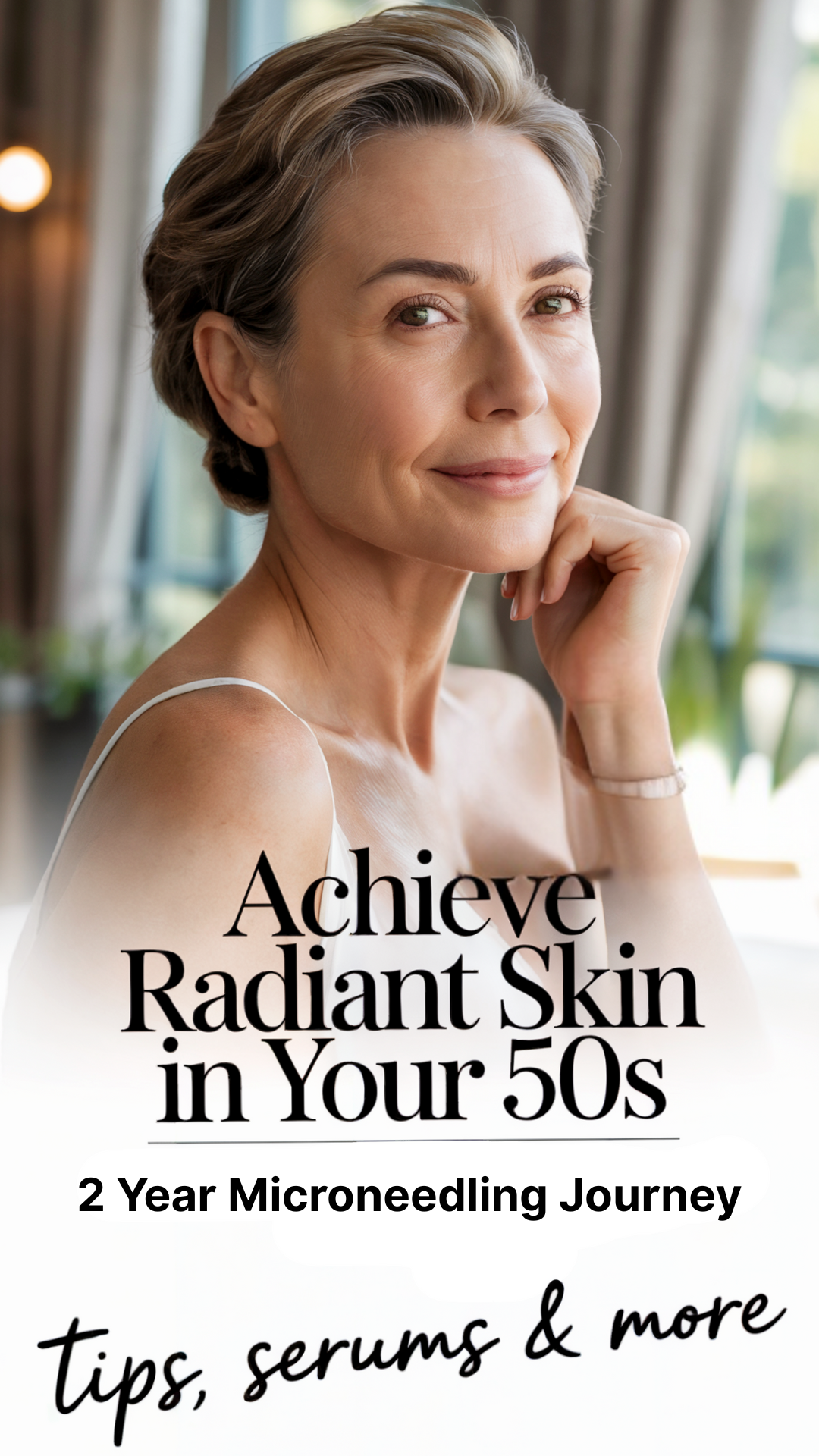 Achieve radiant skin in your 50s with microneedling