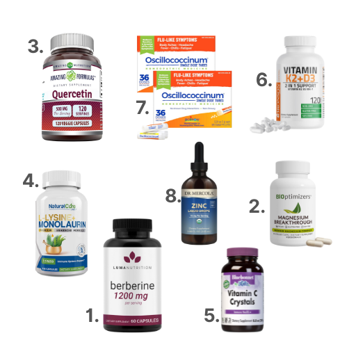 8 supplements I buy on Amazon