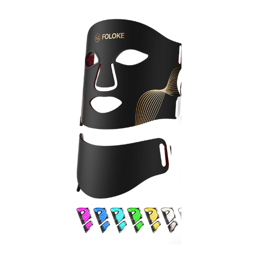 red light face mask