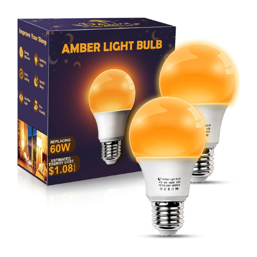 amber light bulbs