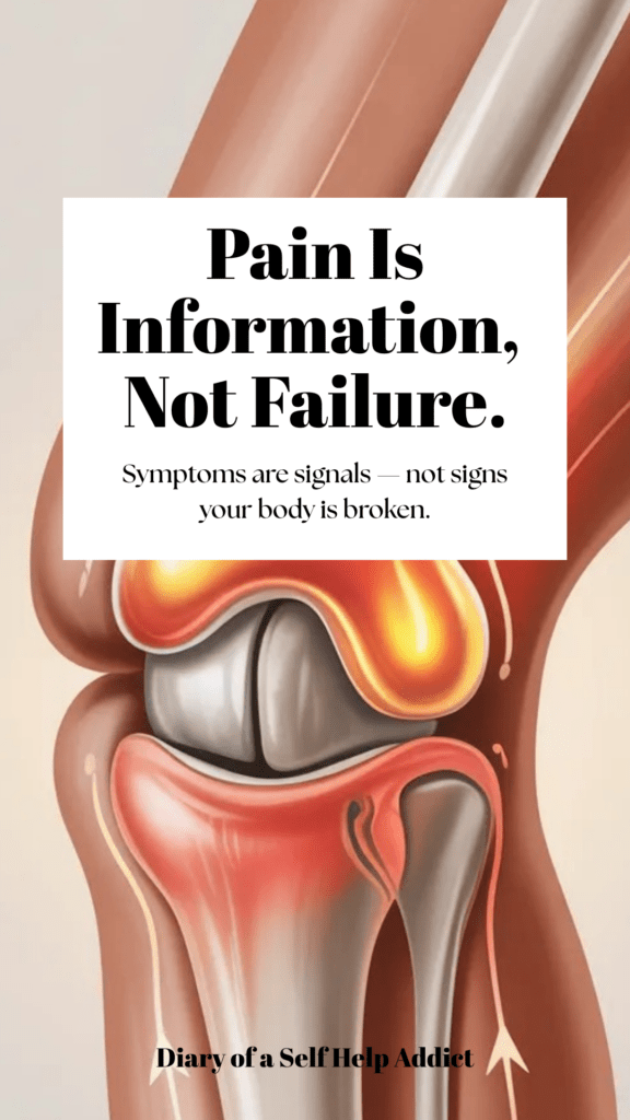 A calm, anatomical illustration of a knee joint with glowing synovial fluid and subtle arrows showing fluid movement, soft neutral colors, educational medical style