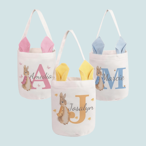 personalized easter baskets