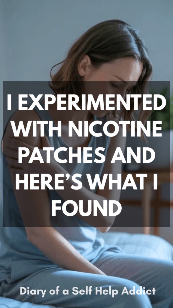 Moody image of woman sitting on edge of bed holding shoulder, soft morning light, slightly desaturated colors, conveys frustration and chronic pain.