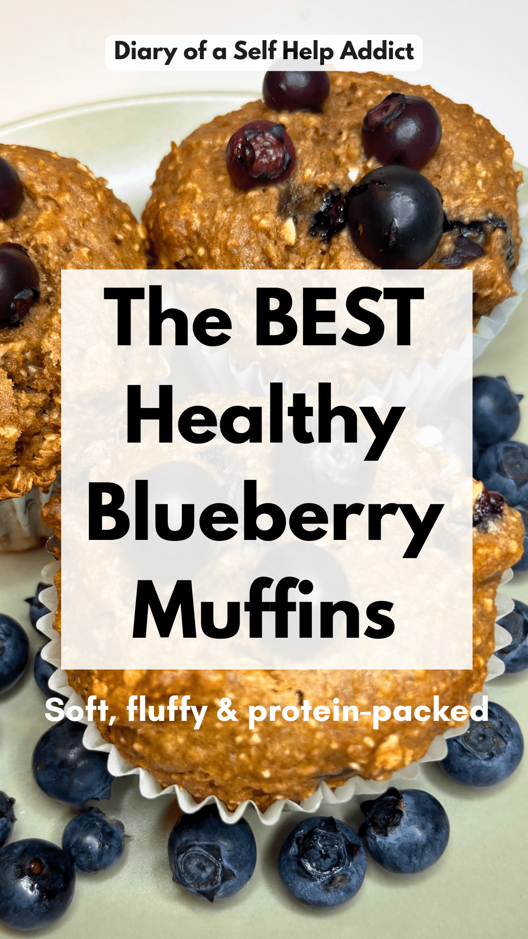 the best healthy blueberry muffins