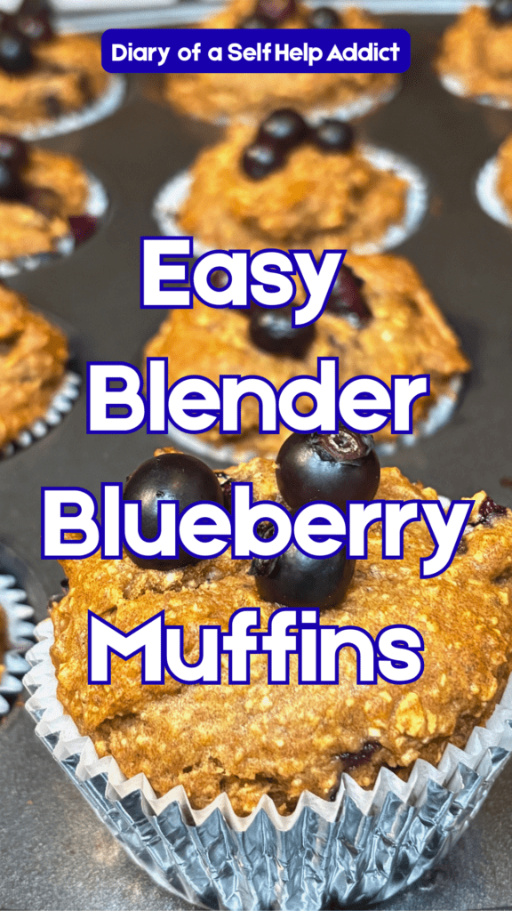 easy blender blueberry muffins