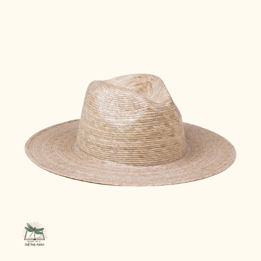 fedora wide brim hat on amazon