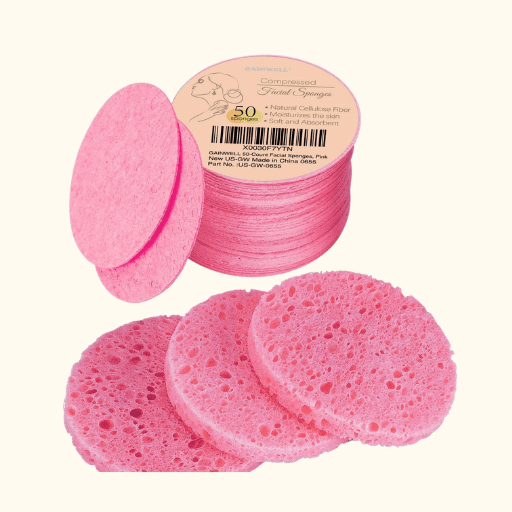 Compressed Facial Sponges
