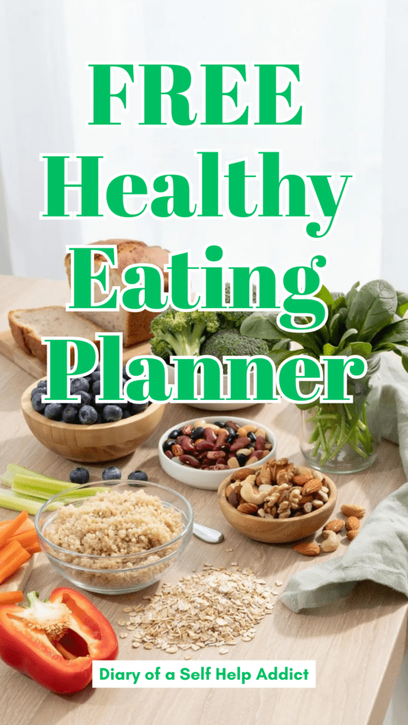 A bright kitchen filled with colorful whole plant foods including broccoli, spinach, blueberries, beans, nuts, and whole grains representing Dr. Greger's Daily Dozen.