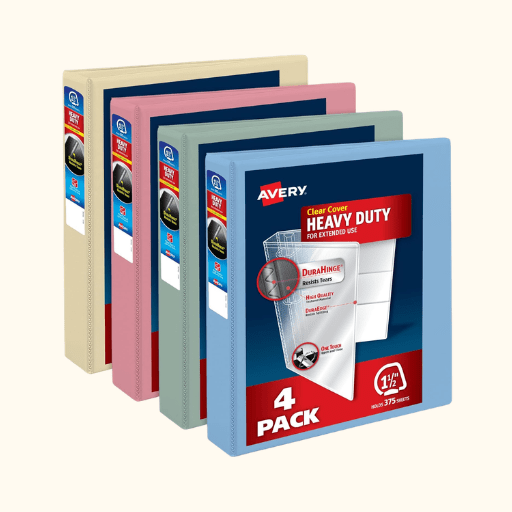 Avery Heavy-Duty View 3-Ring Binders