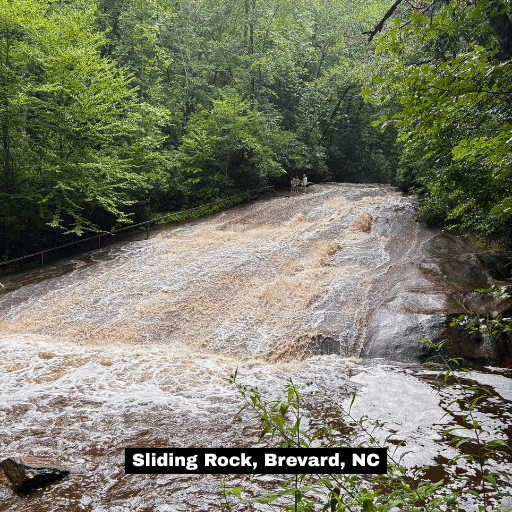 Sliding Rock, Brevard, NC