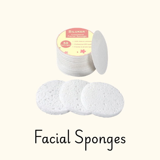 facial sponges