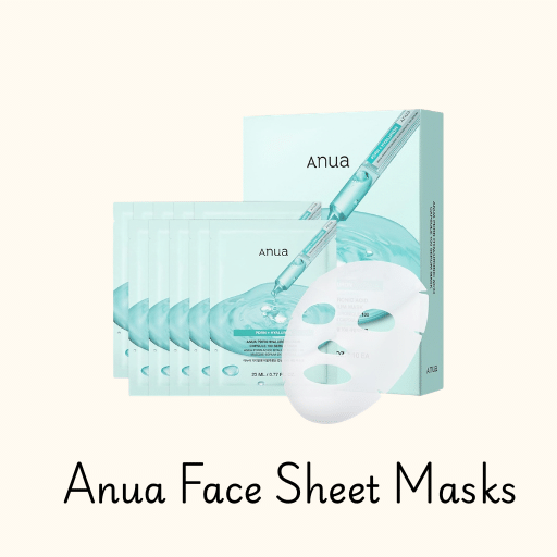 Anua Face Sheet Masks
