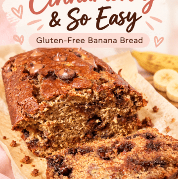 gluten-free banana bread; moist, cinnamon-y and so easy